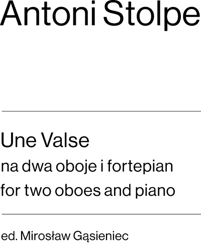 Une Valse — Antoni Stolpe
