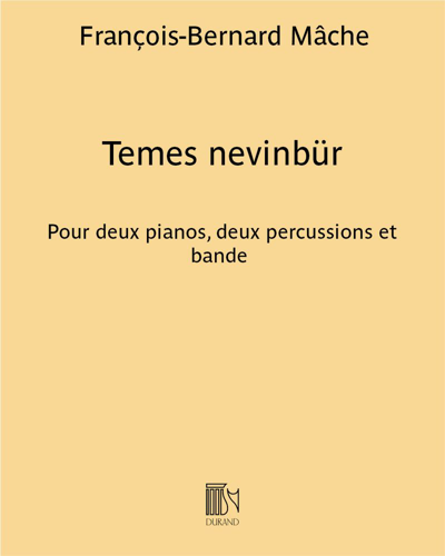 Temes nevinbür — François-Bernard Mâche