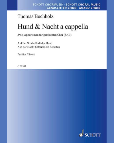 Zwei Chorstücke für dreistimmigen Chor — Thomas Buchholz