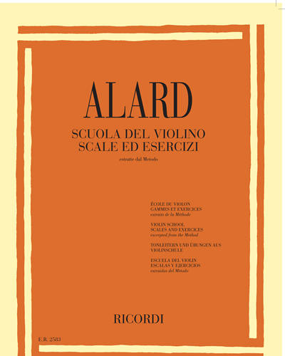 Scuola del violino scale ed esercizi — Jean-Delphin Alard