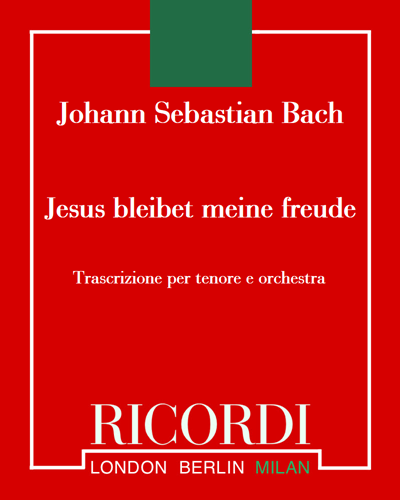 Jesus bleibet meine freude — 巴赫