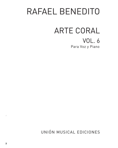Arte coral, Vol. 6 — Rafael Benedito