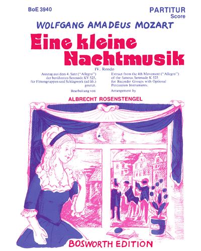 Eine kleine Nachtmusik, K. 525 (4th Movement) (Arrangement for Recorder Groups) — Wolfgang Amadeus Mozart