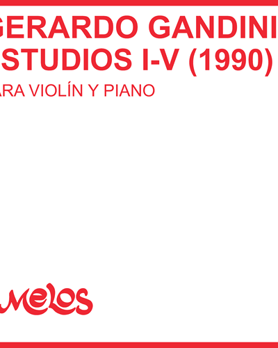 Studies I-V — Gerardo Gandini