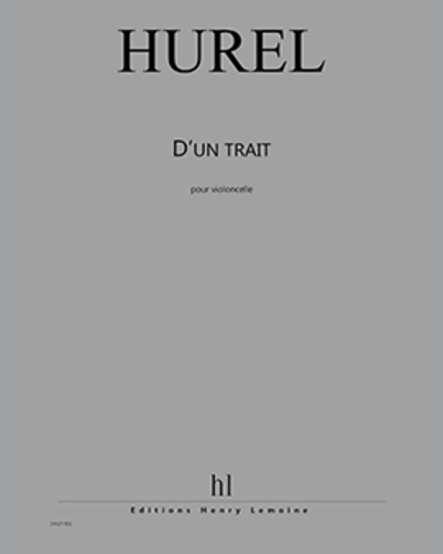 D'un Trait — Philippe Hurel