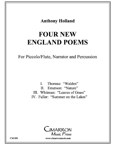 Four New England Poems — Anthony Holland