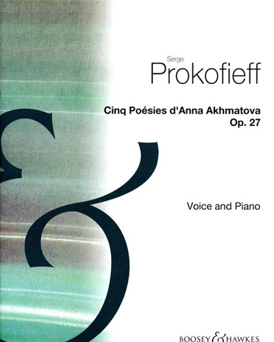 Five Poems of Anna Akhmatova, op. 27 — Sergei Prokofiev