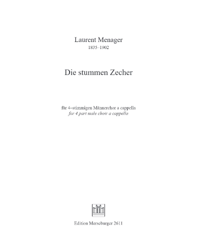 Die stummen Zecher — Laurent Menager