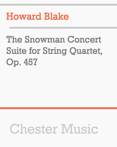 The Snowman Concert Suite, op. 457 — Howard Blake