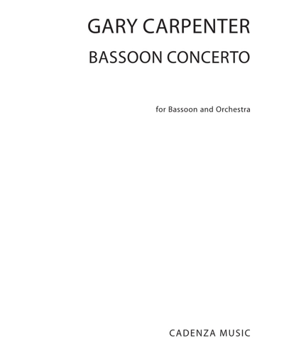 Bassoon Concerto — Gary Carpenter