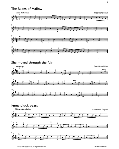 "The Rakes Of Mallow" & "She Moved Through The Fair" & "Jenny Pluck Pears" & "The Water Is Wide" & "Roaring Jelly" — Mary Cohen