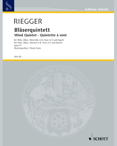 Wind quintet — Wallingford Riegger