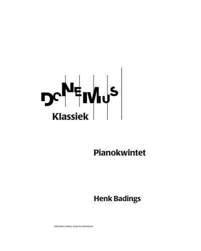Piano Quintet — Henk Badings