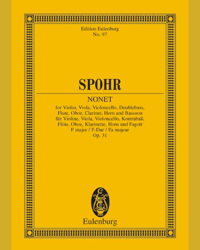 Nonet F major — 施波尔