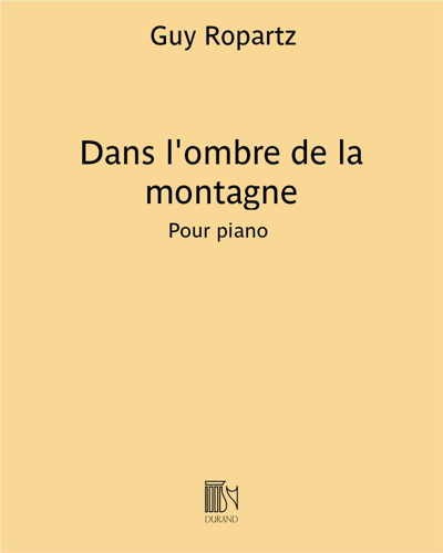 Dans l'ombre de la montagne — 罗帕茨