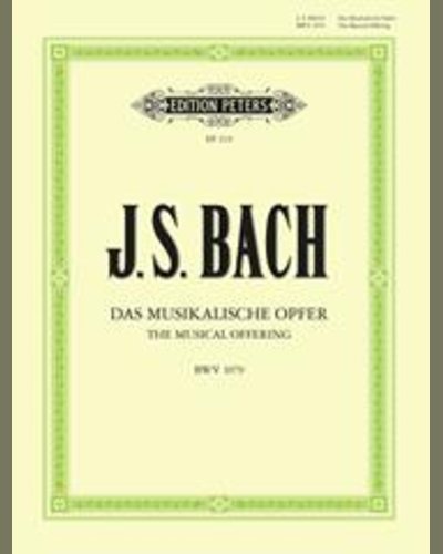 The Musical Offering (Das Musikalische Opfer) BWV 1079 — 巴赫