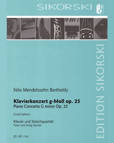 Piano Concerto No. 1 in G minor, op. 25 — 门德尔松
