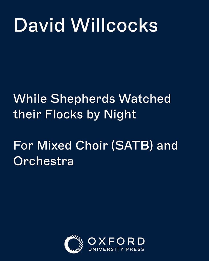 While Shepherds Watched their Flocks by Night — 大卫·威尔科克斯