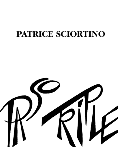 Paso Triple — Patrice Sciortino