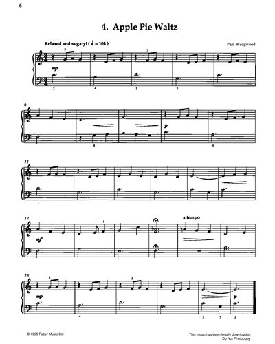 Apple Pie Waltz — Pam Wedgwood