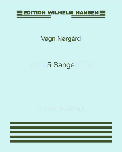 Five Songs — Vagn Nørgaard