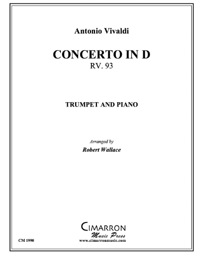 Concerto in D major, RV 93 — 维瓦尔第