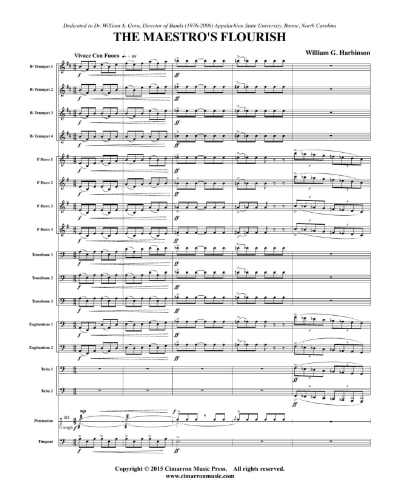 The Maestro's Flourish — William Harbinson