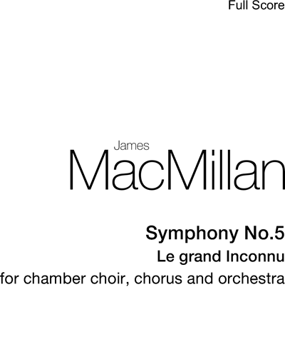 Symphony No. 5 — 詹姆斯·麦克米伦