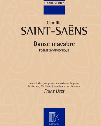 Danse macabre, op. 40 (Transcription for Piano by F. Liszt) — 圣-桑