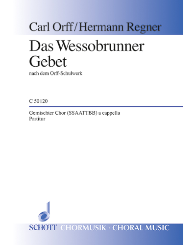 Das Wessobrunner Gebet — Carl Orff