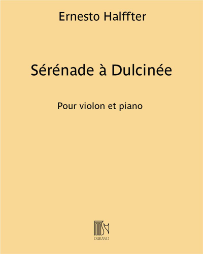 Sérénade à Dulcinée — Ernesto Halffter