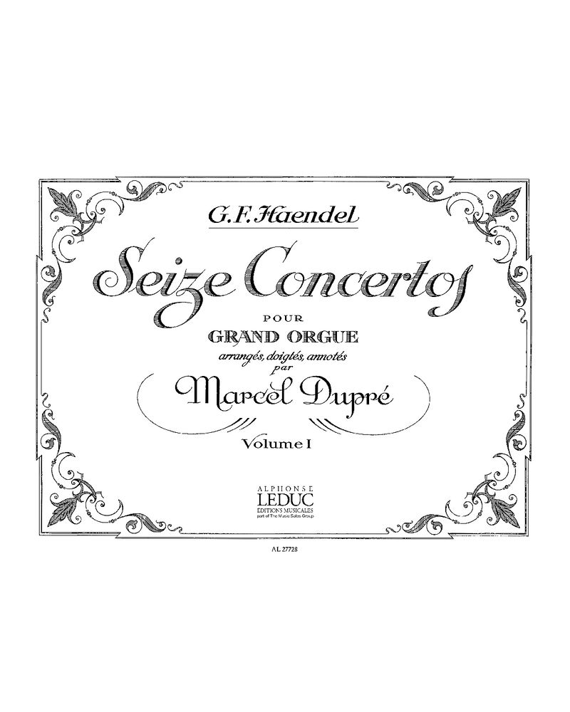 Six Concertos for Organ, Vol. 1 — 亨德尔
