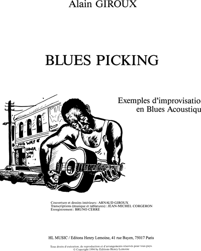 Le Blues Picking — Alain Giroux