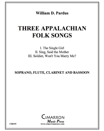 Three Appalachian Folk Songs — William Pardus