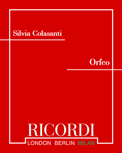 Orfeo (Version for Voice and Orchestra) — Silvia Colasanti