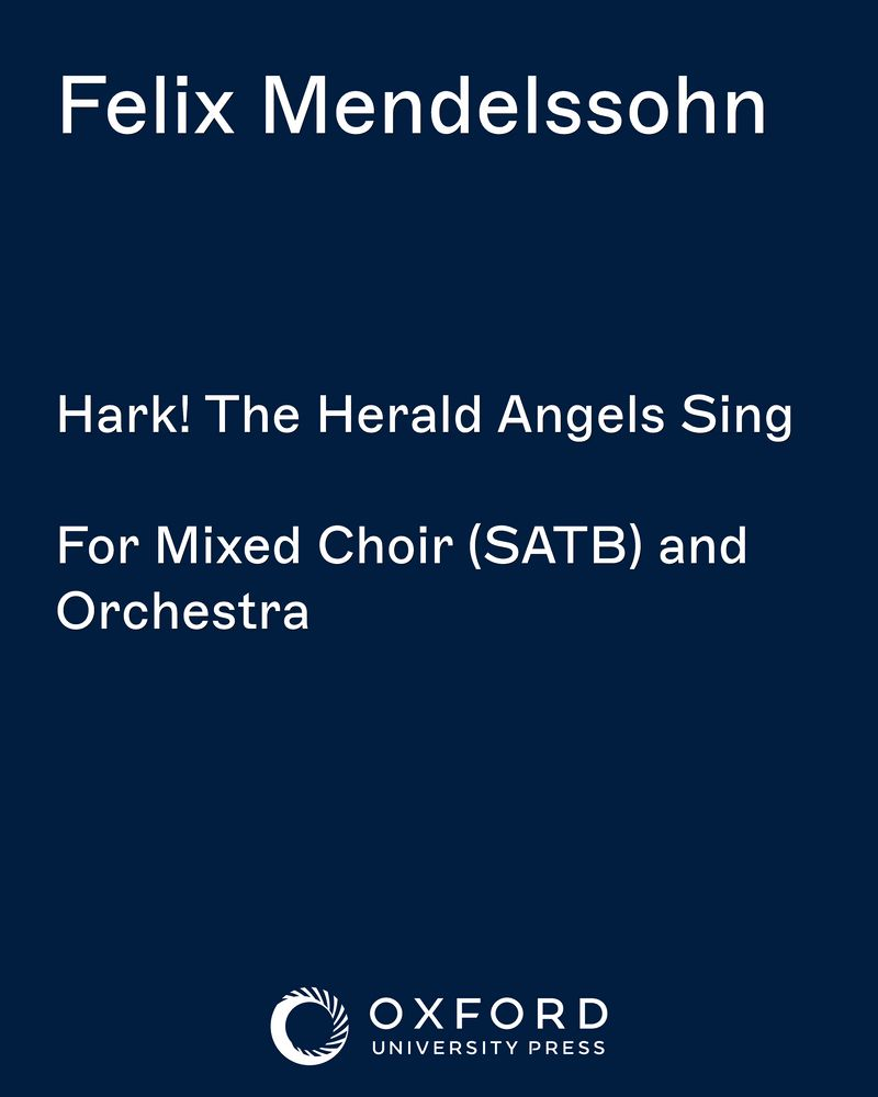 Hark! The Herald Angels Sing, WoO 10 — 门德尔松