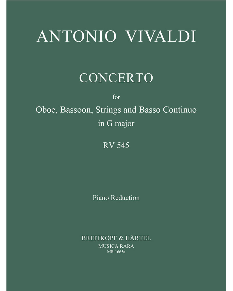 Concerto in G major, RV 545 — 维瓦尔第