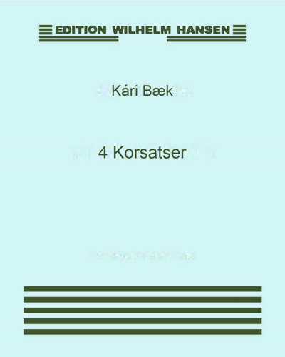 4 Korsatser — Kári Bæk