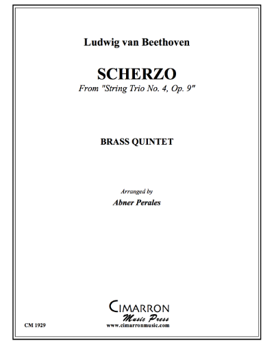 Scherzo (from 'String Trio No. 4, op. 9') — Ludwig van Beethoven