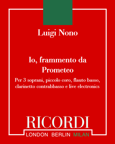 Io, frammento da Prometeo — 诺诺
