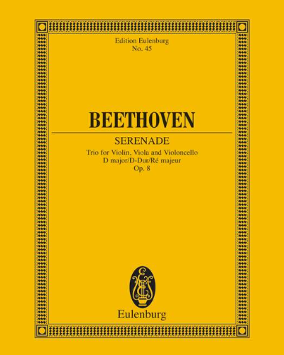 String Trio in D major, op. 8 — Ludwig van Beethoven
