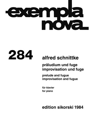 Prelude and Fugue / Improvisation and Fugue — 施尼特凯