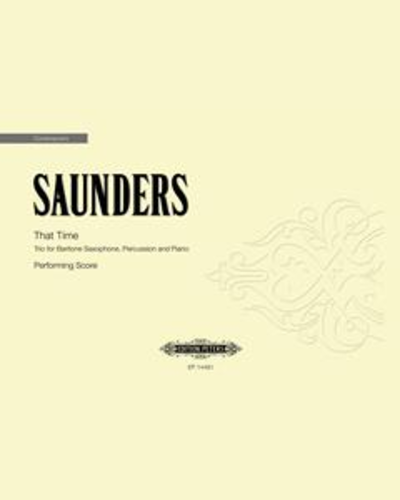 That Time — Rebecca Saunders