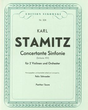 Sinfonia Concertante (Sinfonia XIV) — Carl Stamitz