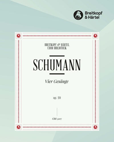 Four Songs, op. 59 — 舒曼