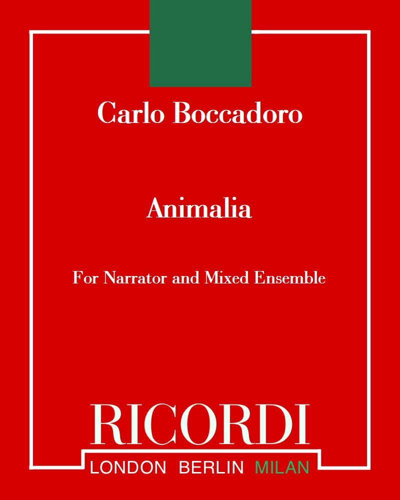 Animalia — Carlo Boccadoro