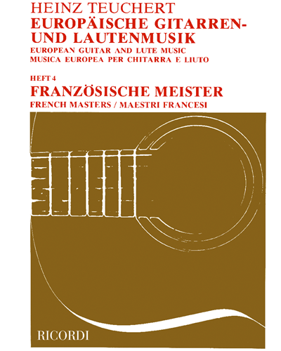European Guitar and Lute Music, Vol. 4 — 合集