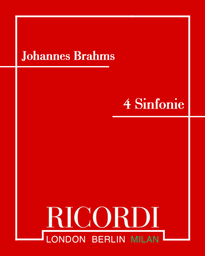 Symphony No. 4, op. 98 — 勃拉姆斯