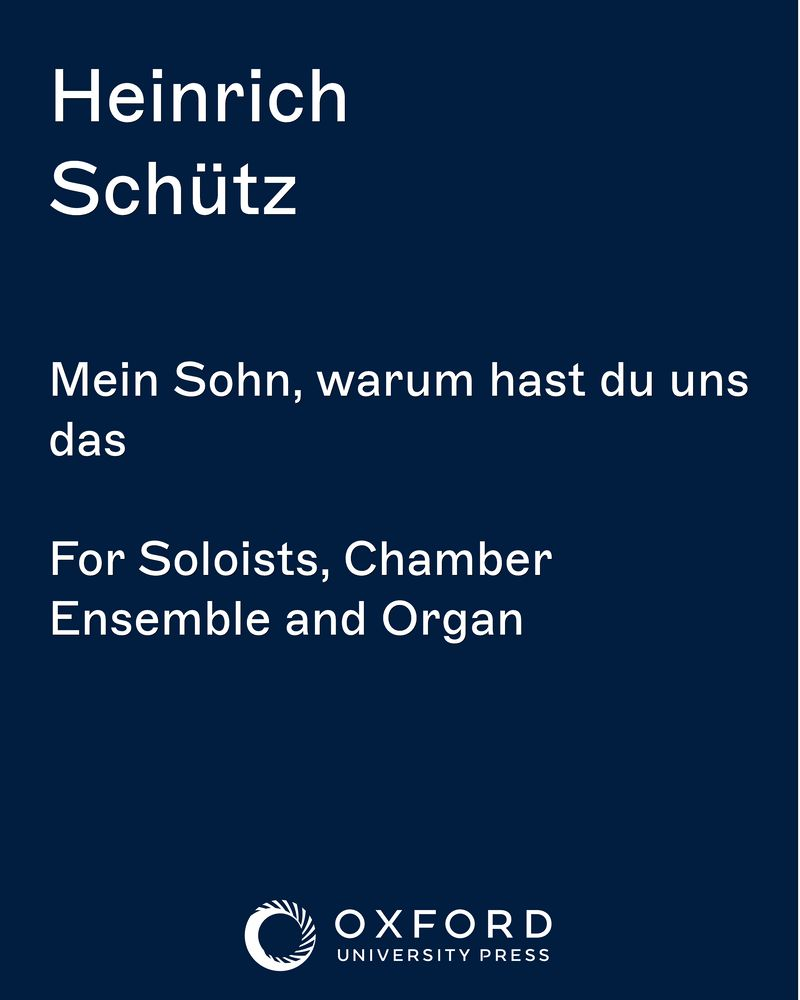 Mein Sohn, warum hast du uns das — 许茨