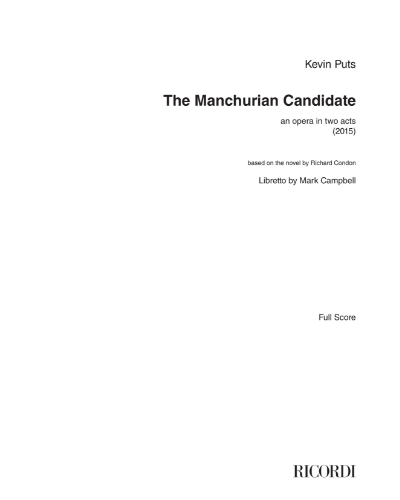 The Manchurian Candidate — Kevin Puts